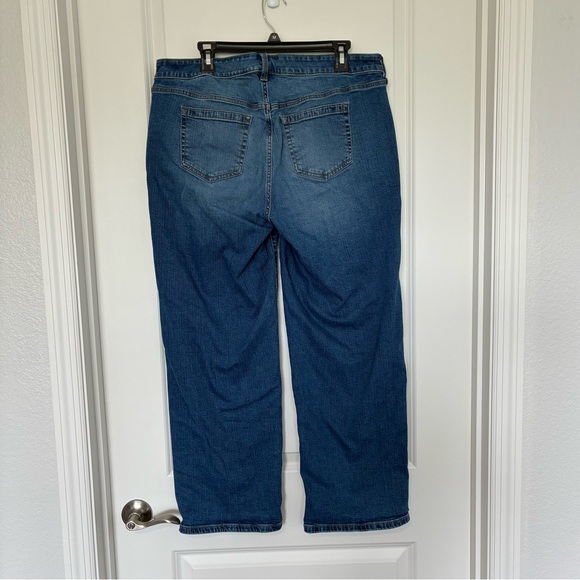 Torrid Perfect Wide Leg Vintage Stretch Denim Blue Jeans Women’s 12R - Picture 2 of 11